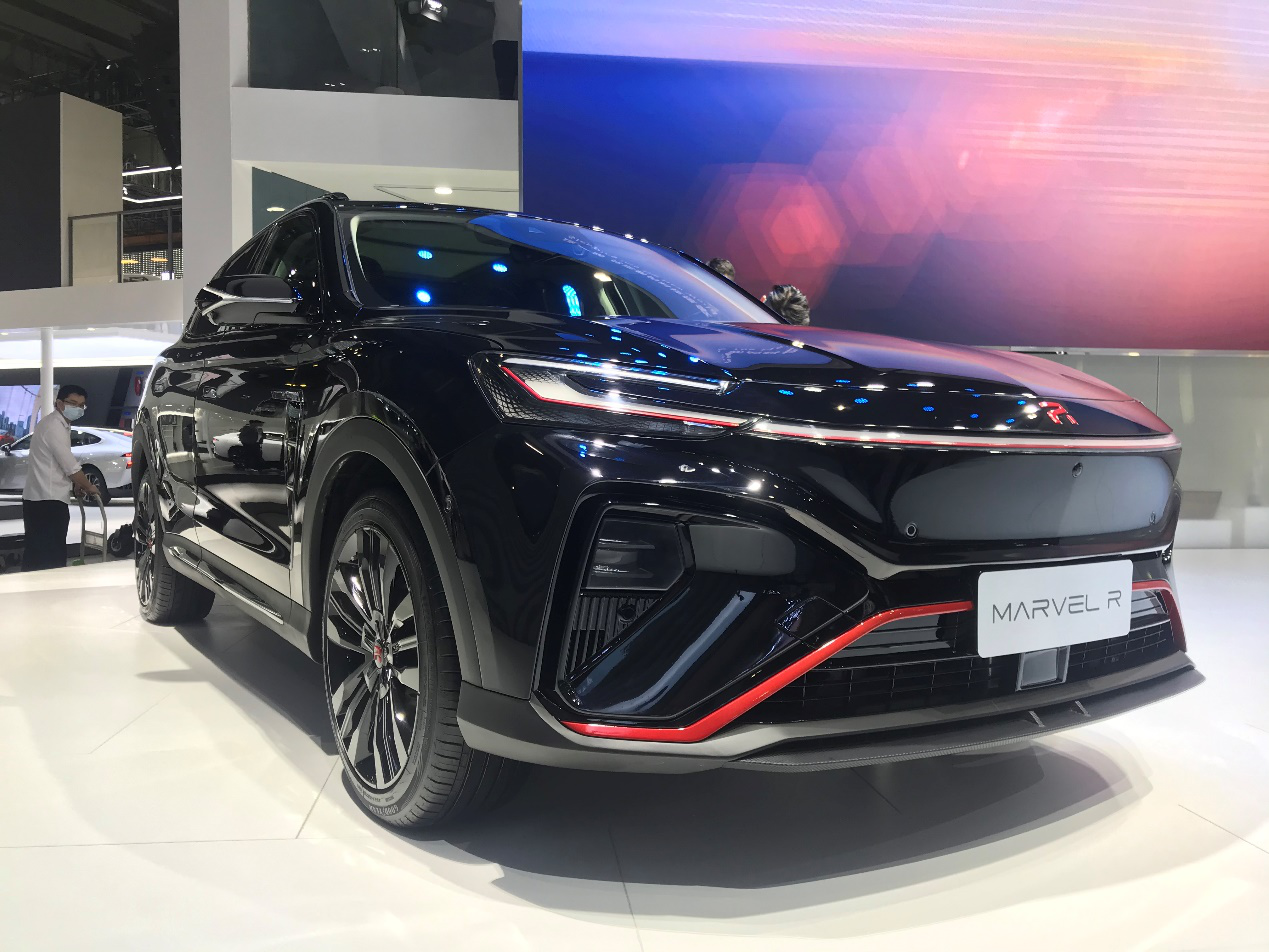 实拍marvelr上汽这台电动高端suv预售22万起