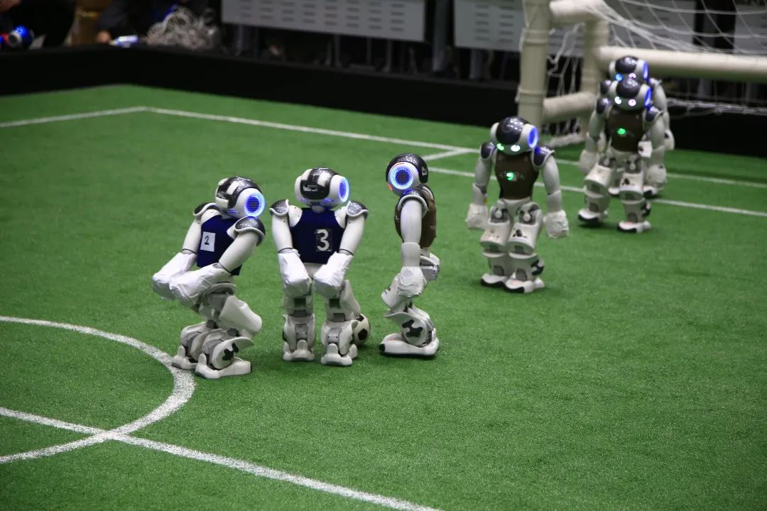 足球机器人比赛现场