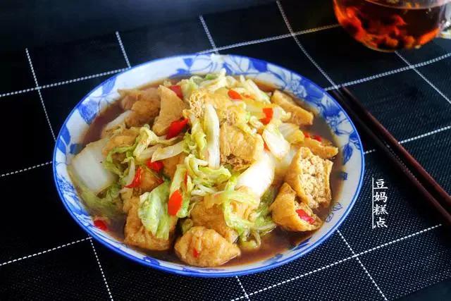 又一好吃的大白菜做法花不到5块钱家常下饭