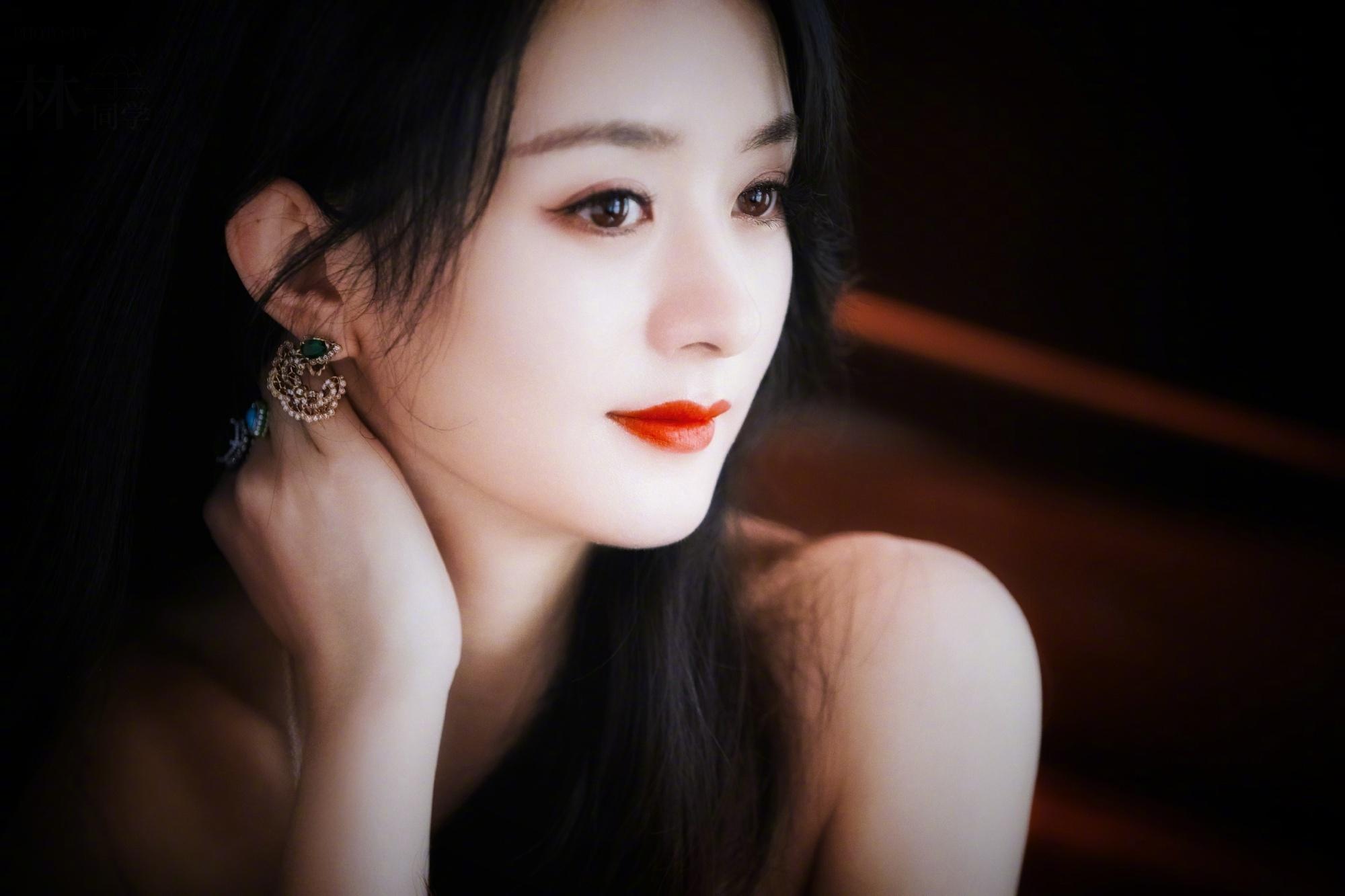 赵丽颖豪门千金图鉴,美女好高贵