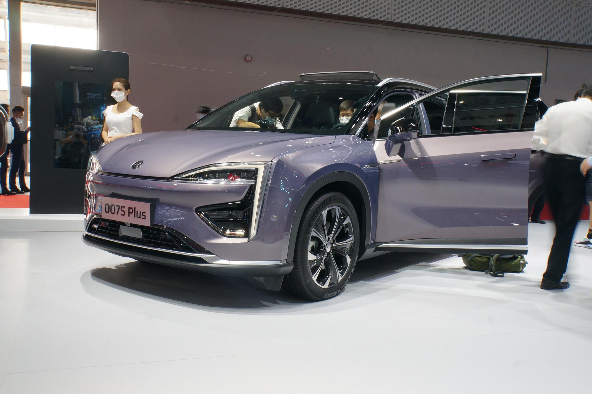 原创广汽蔚来携全新007s车系三款新车亮相广州车展