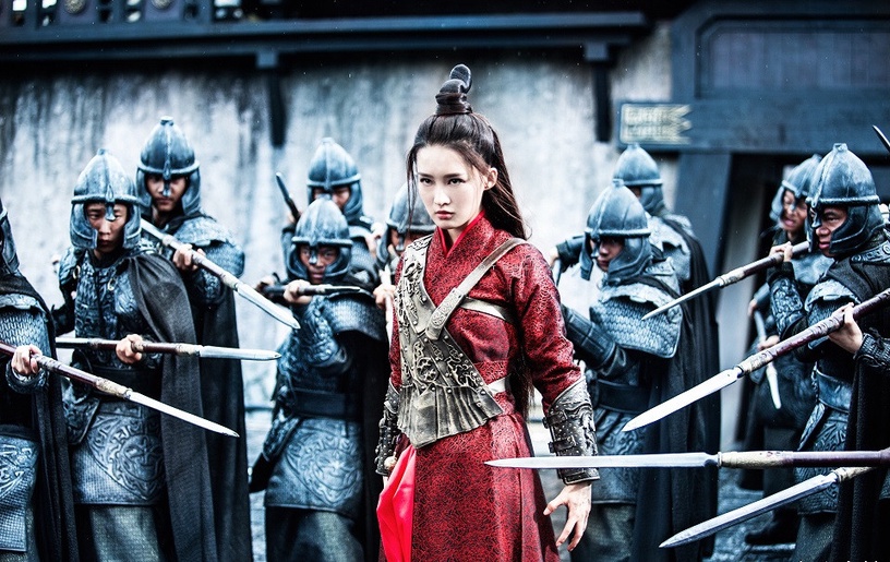 古装剧10位女主战袍造型李沁"狼殿下"好飒袁冰妍琉璃战神装超级霸