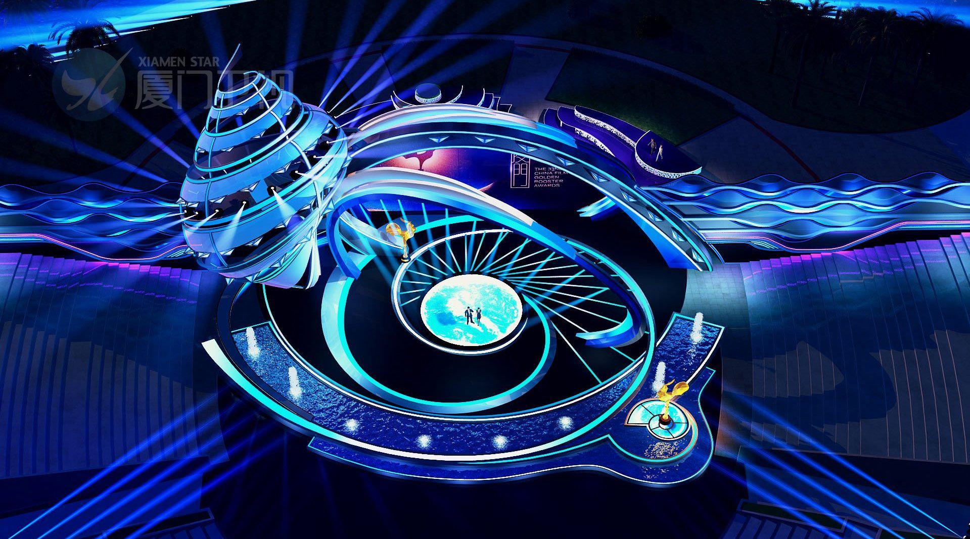 惊艳!第33届中国电影金鸡奖电影音乐会暨开幕式舞美动画~独家视