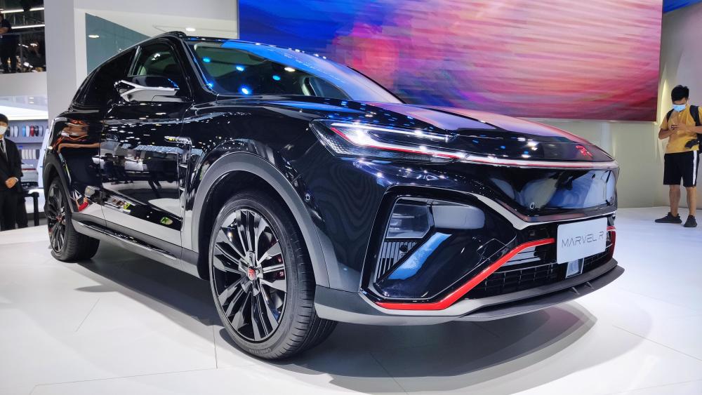 新车来了:欧洲预售4万欧元起 上汽marvel r中大型纯电suv亮相