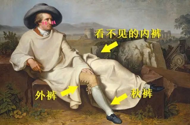 ▲ 《歌德在罗马郊外的坎帕尼亚》1787年