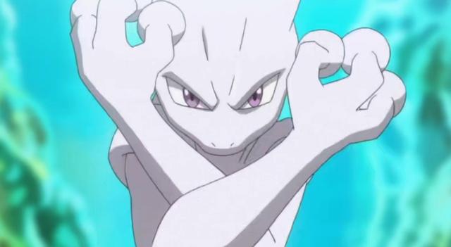 小智和小豪见到超梦之后,都"居心不良",特别是小豪竟然想收服超梦.