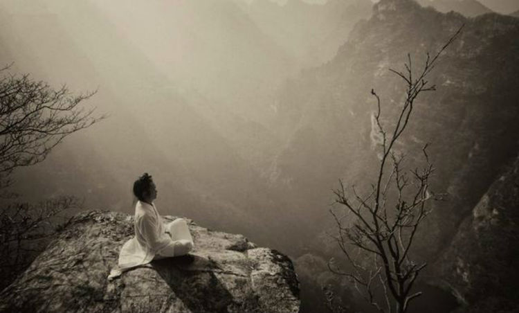 一位在深山修行的道士写下平生得意之作不仅有水平还很唯美