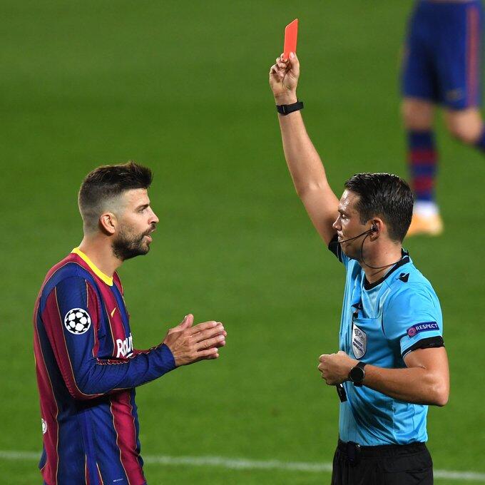 巴萨再遭沉重打击,皮克点红套餐成23年第一人,无缘对决c罗