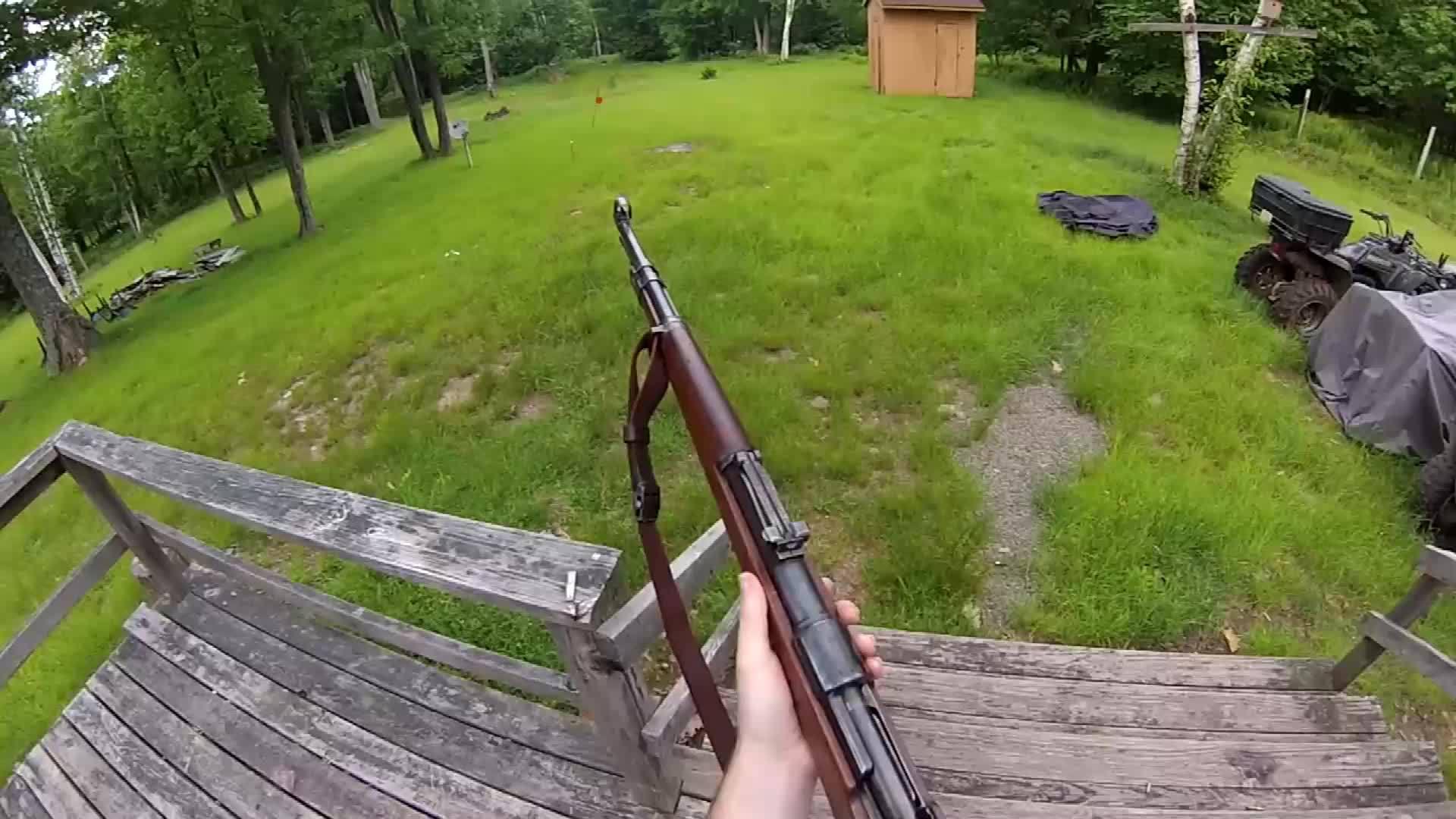 kar98k毛瑟步枪,有效射程500米