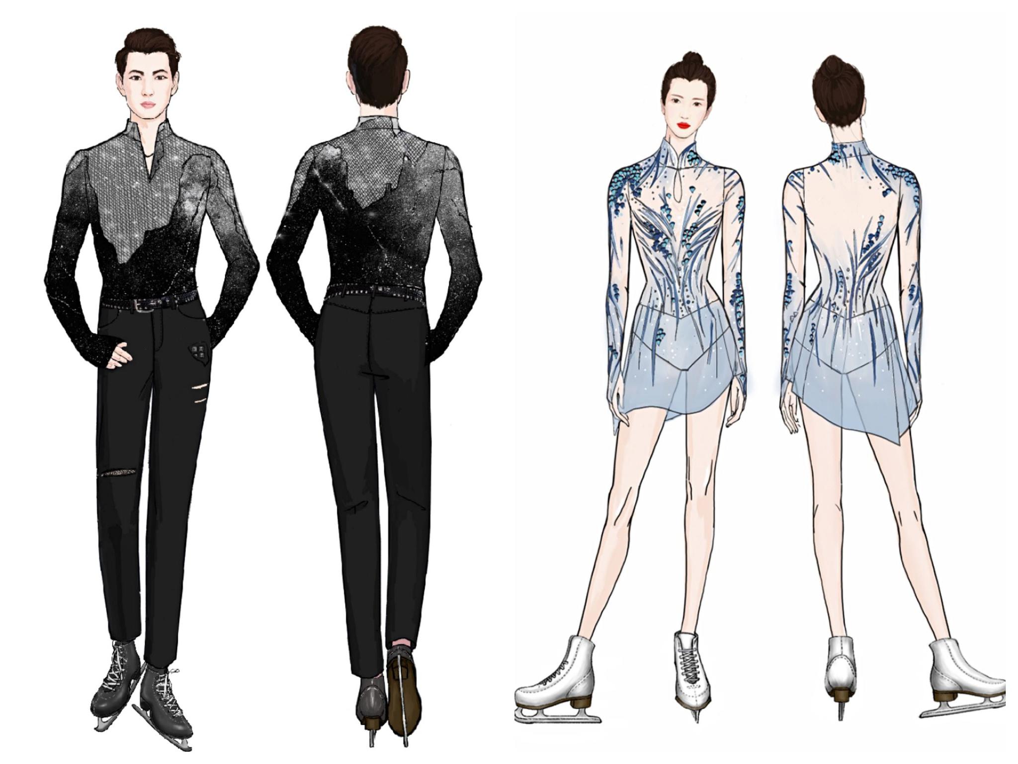 中国杯花滑大赛服装全部中国制造北服设计团队讲述背后故事
