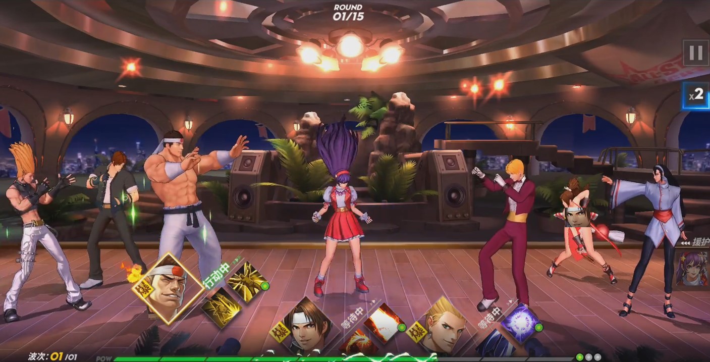 全明星激斗开测本想养老婆却发现不知火舞被和谐了