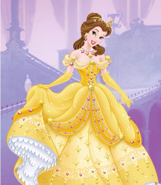 迪士尼公主穿上古装图片