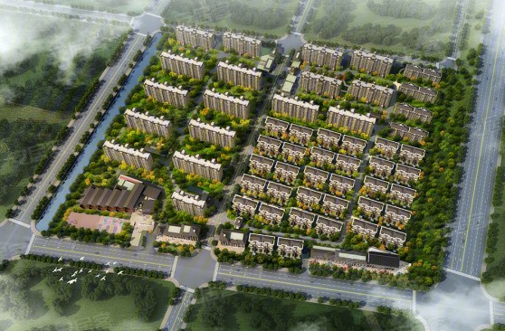 无锡华君湖湾花园项目停工调整后已全面复工建设