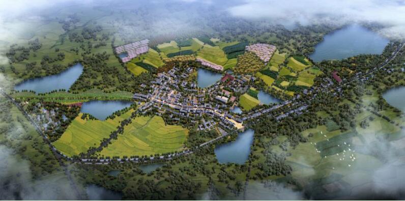 项目规划俯瞰图 紫蓬山管委会供图