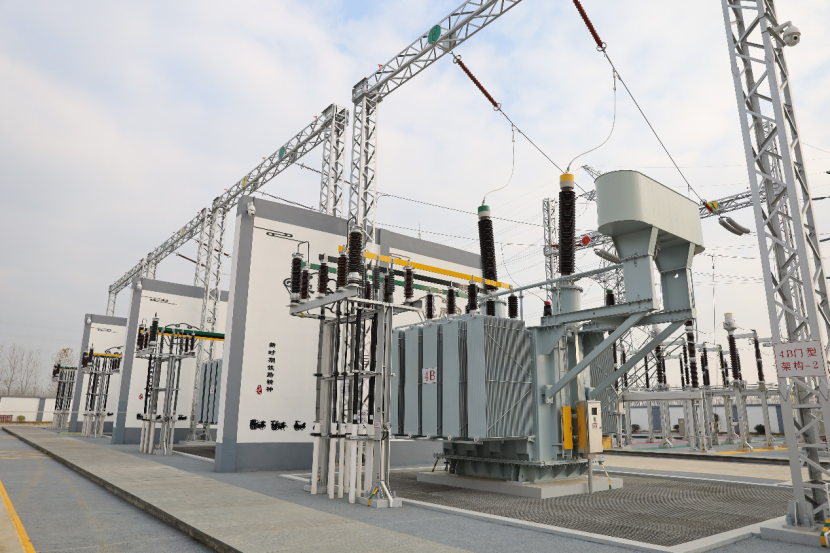 徐连高铁首座牵引变电所受电成功|徐州_新浪新闻