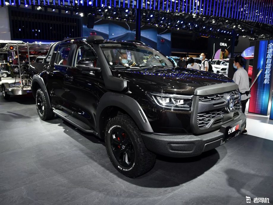 2020广州车展:长城炮越野皮卡拖挂版售17.08-20.78万