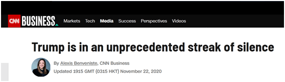 美国有线电视新闻网（CNN）报道截图