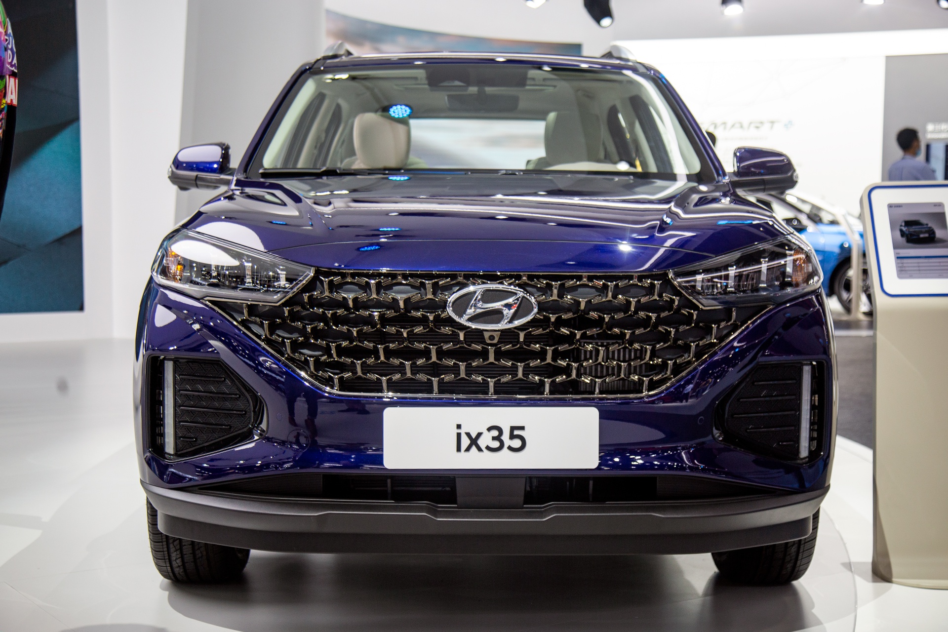 全方面升级新款现代ix35亮相前脸更加精致