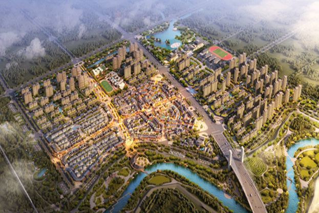 河南又一"假"古镇走红,耗资50亿占地1500亩,被称"漯河明珠"