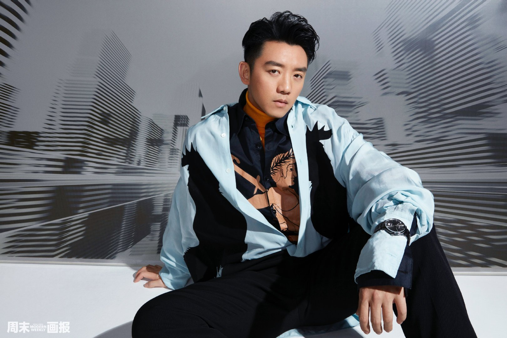 郑恺大片张力绝了!慵懒轻熟风游刃有余,教你get潮男帅酷穿搭