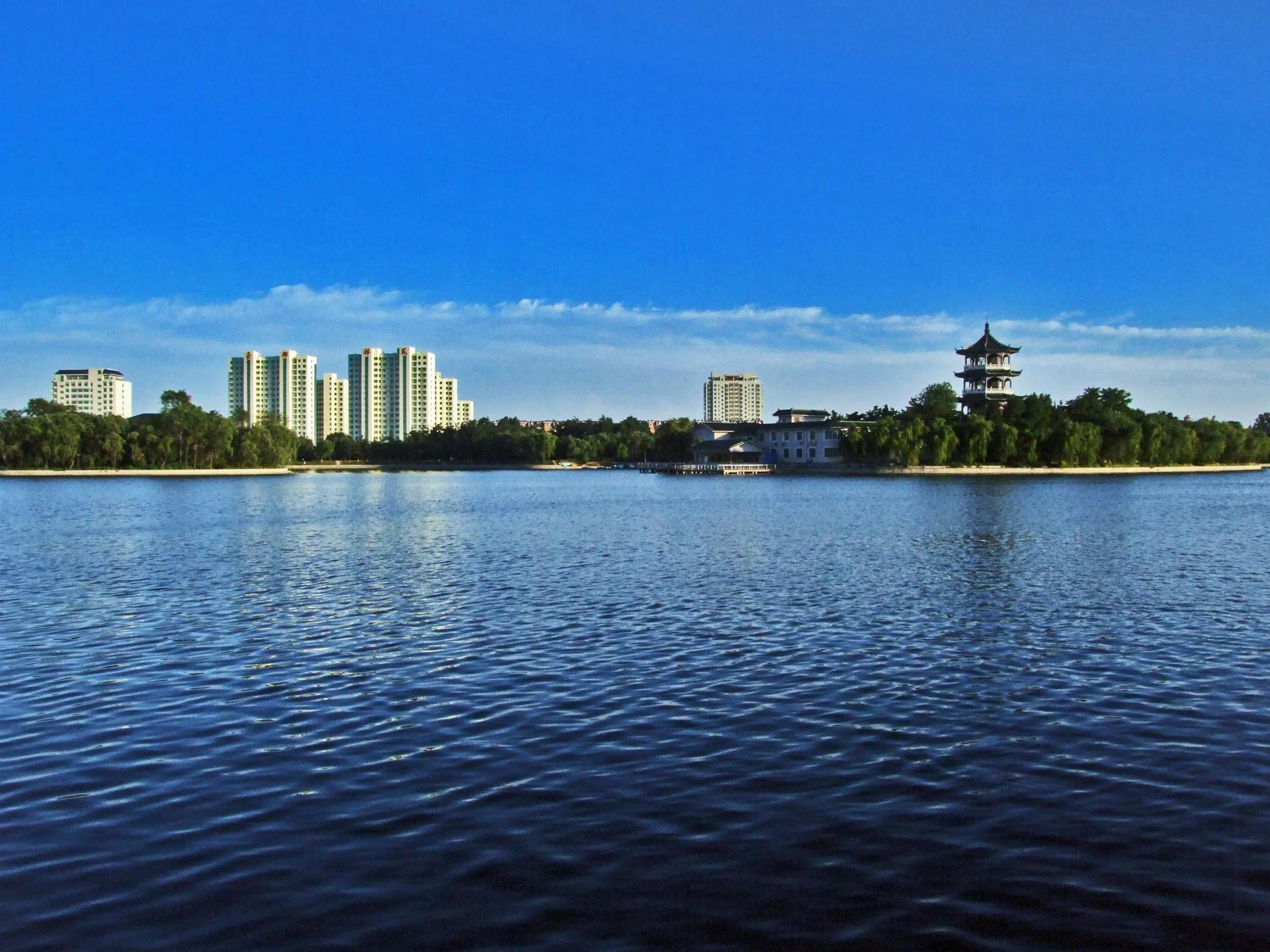 青岛莱西最美的2个湖,其中1个被誉为"半岛明珠"