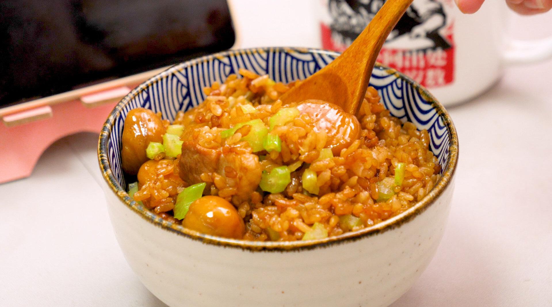 就算会胖也要吃的五花肉板栗焖饭