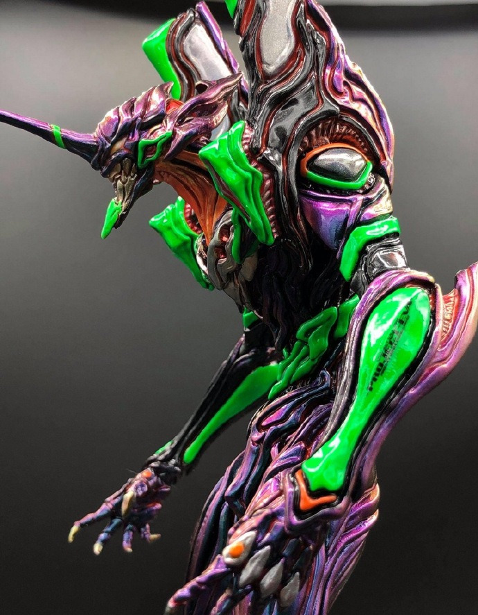 强殖装甲风格涂装eva初号机