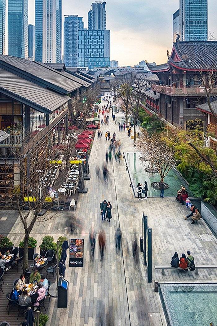 成都街景 图片来源:vcg