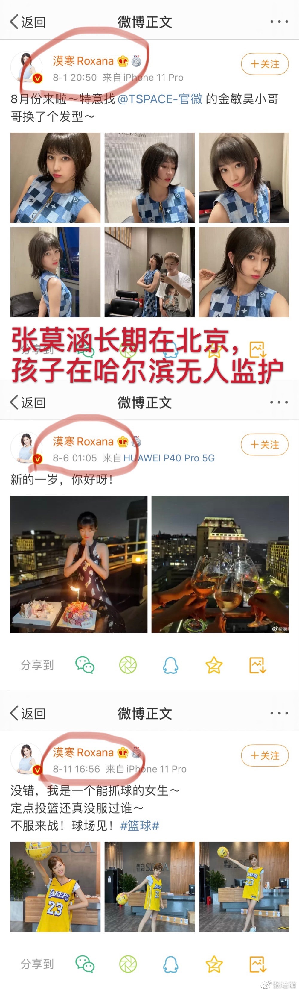  带走女儿却不亲自照顾她的妈妈