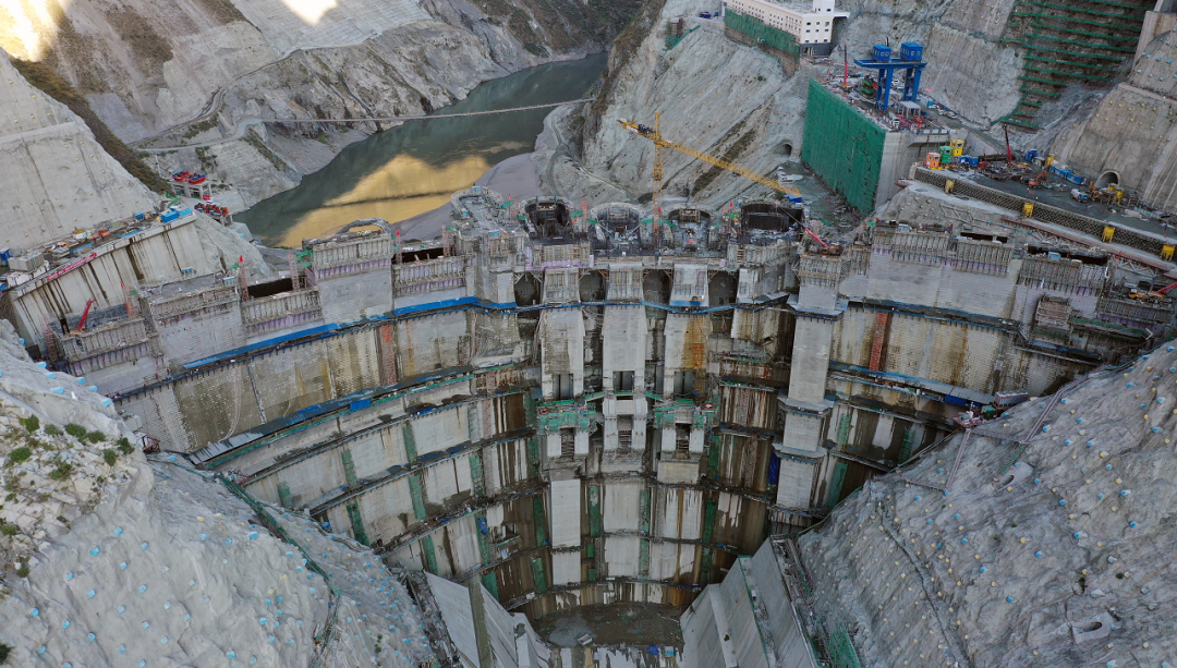 杨房沟水电站建设现场.水电七局/供图