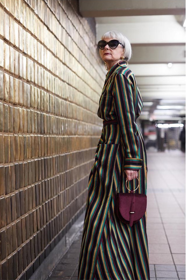 时尚与年龄无关看七十岁奶奶的时髦穿搭越老越有范儿