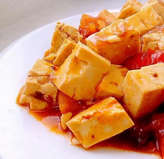 豆腐炒西红柿相克图片