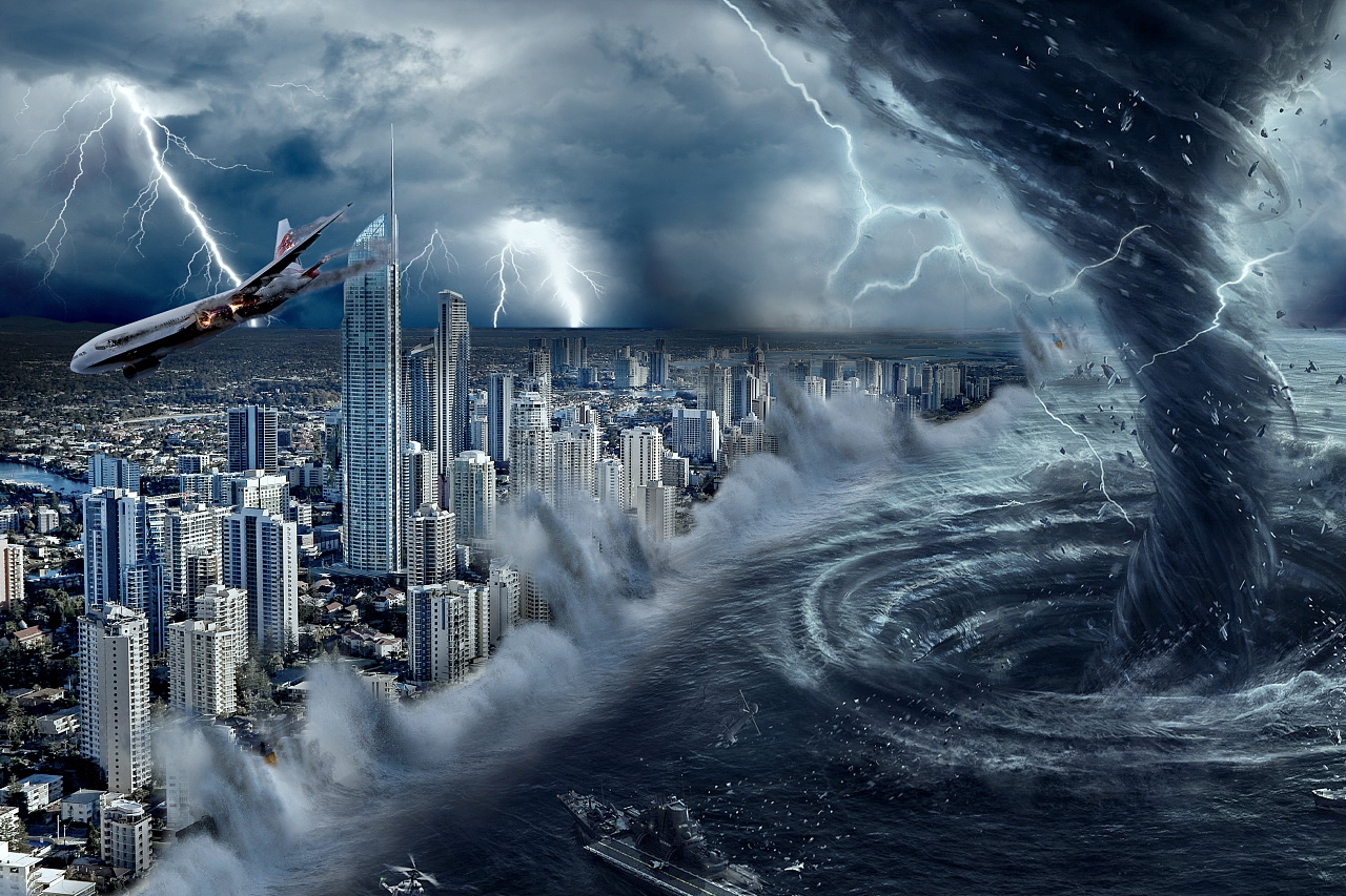 海啸威力有多大?能瞬间毁灭一切,地球第一"破坏王"实至名归