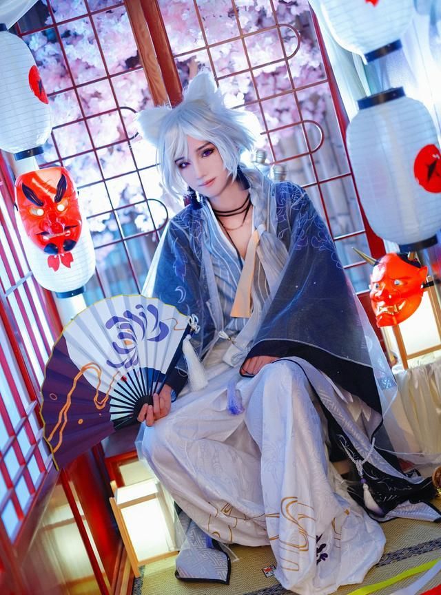 三组手游《决战平安京》系列cosplay作品欣赏!造型非常帅气哦!