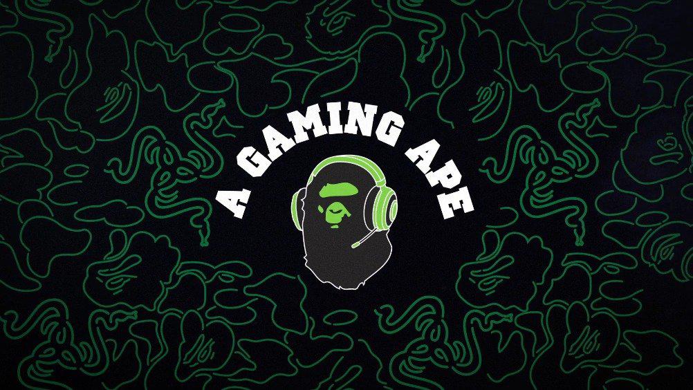 razer x bape,年轻人(的钱包)好难. 将会在下月初公布详情