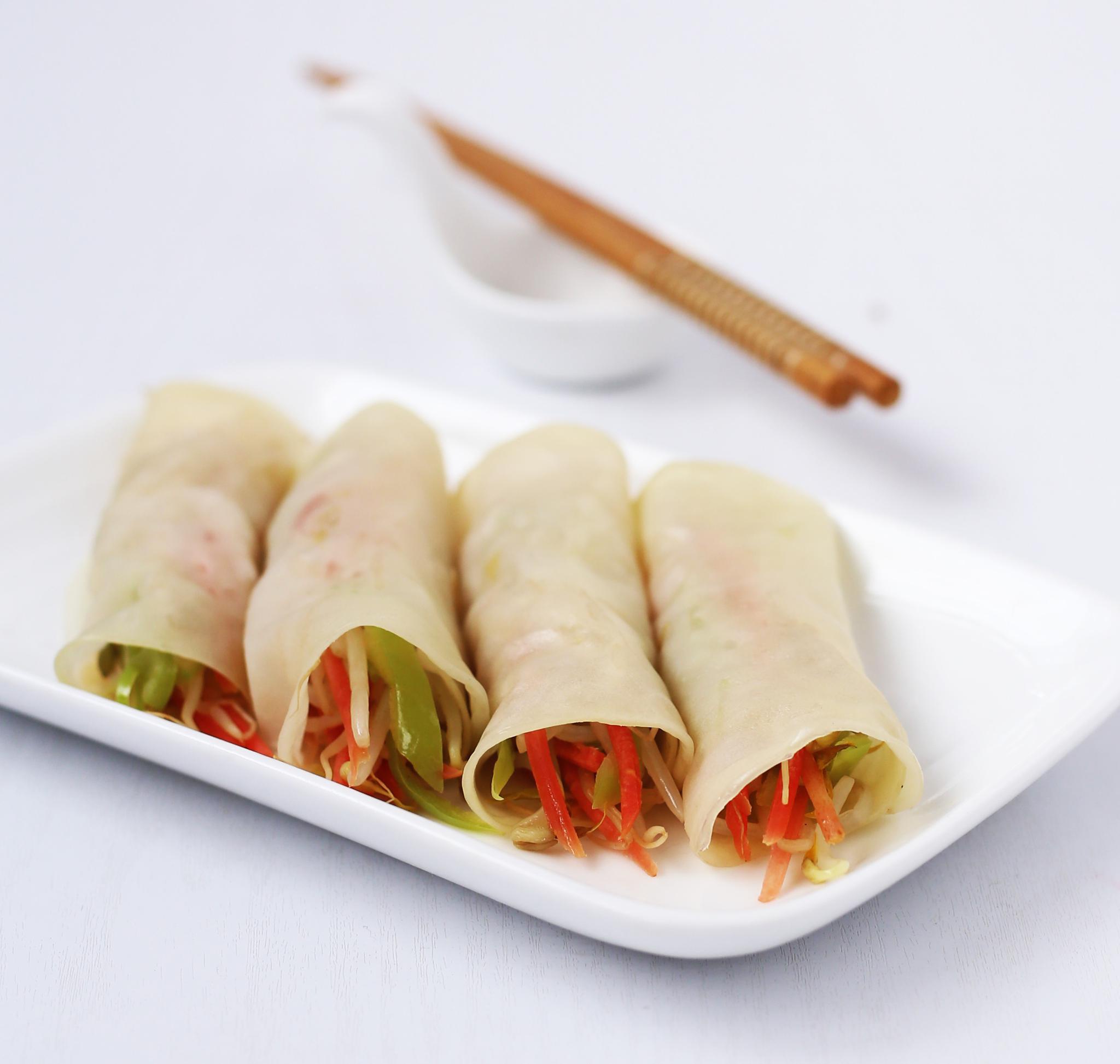 春饼还可这么做,不和面不揉面,薄软筋道,一锅做30张|春饼|和面|饺子皮