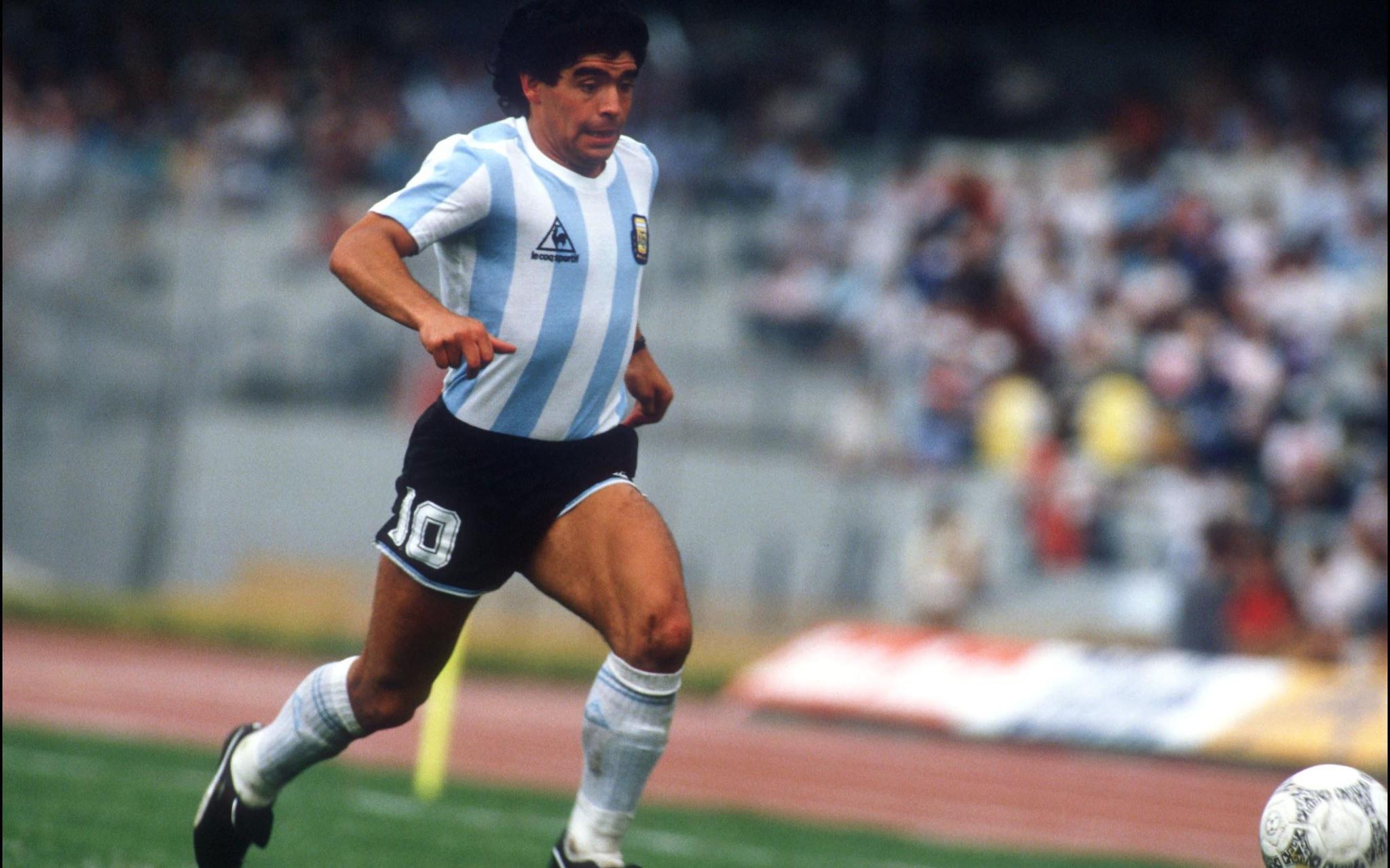 1986年世界杯上的马拉多纳.