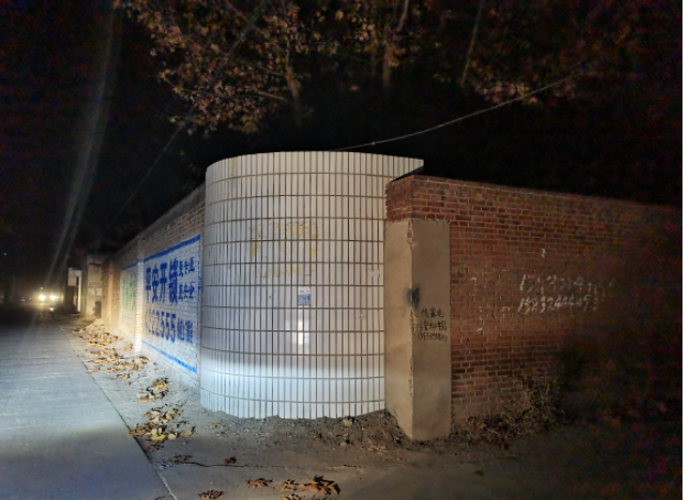 ▲李建会家附近。2001年，李建会在此遇害。新京报记者 李英强 摄