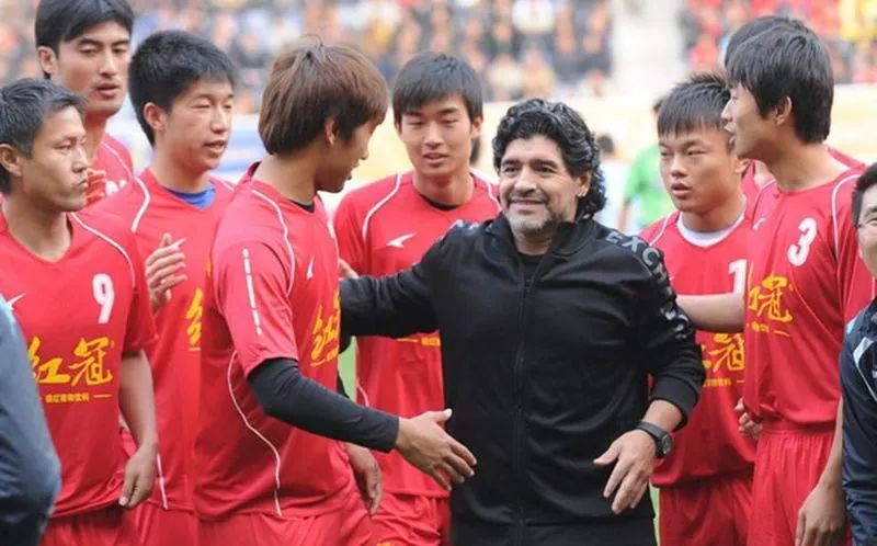 马拉多纳中国行.