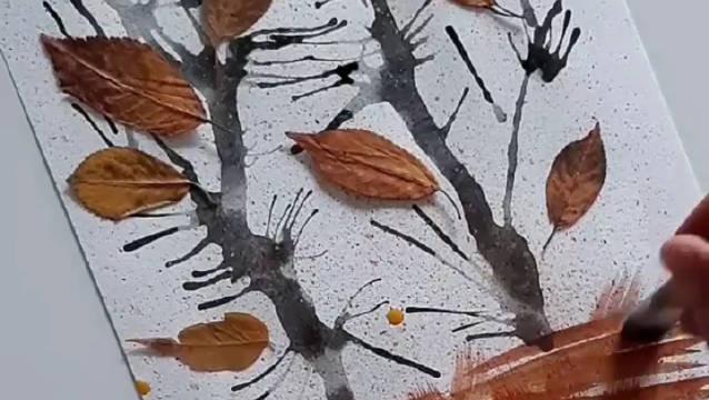 亲子艺术系列—冬天的树94