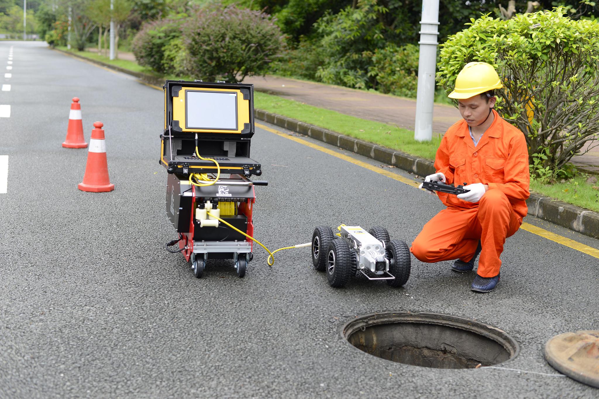 管道检测机器人【供应】地下管网高清cctv无损内窥检测