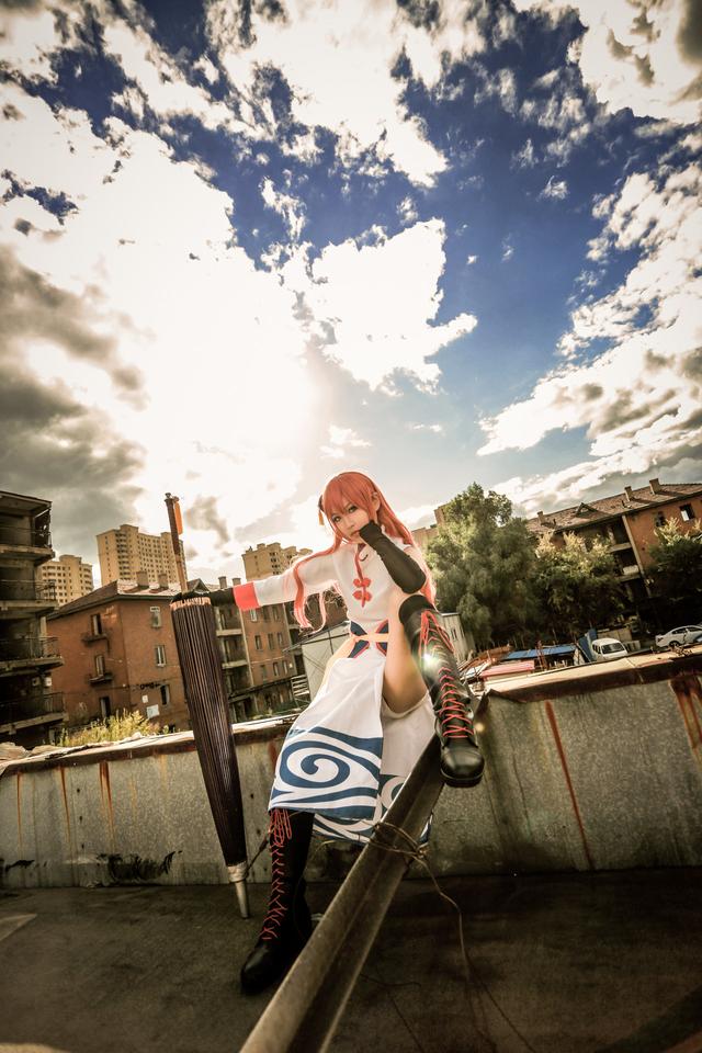 银魂完结篇 神乐五年后cosplay