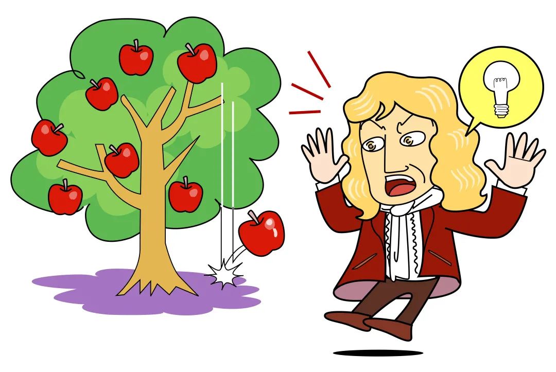 提起万有引力,人们总会想起牛顿和苹果树的故事.