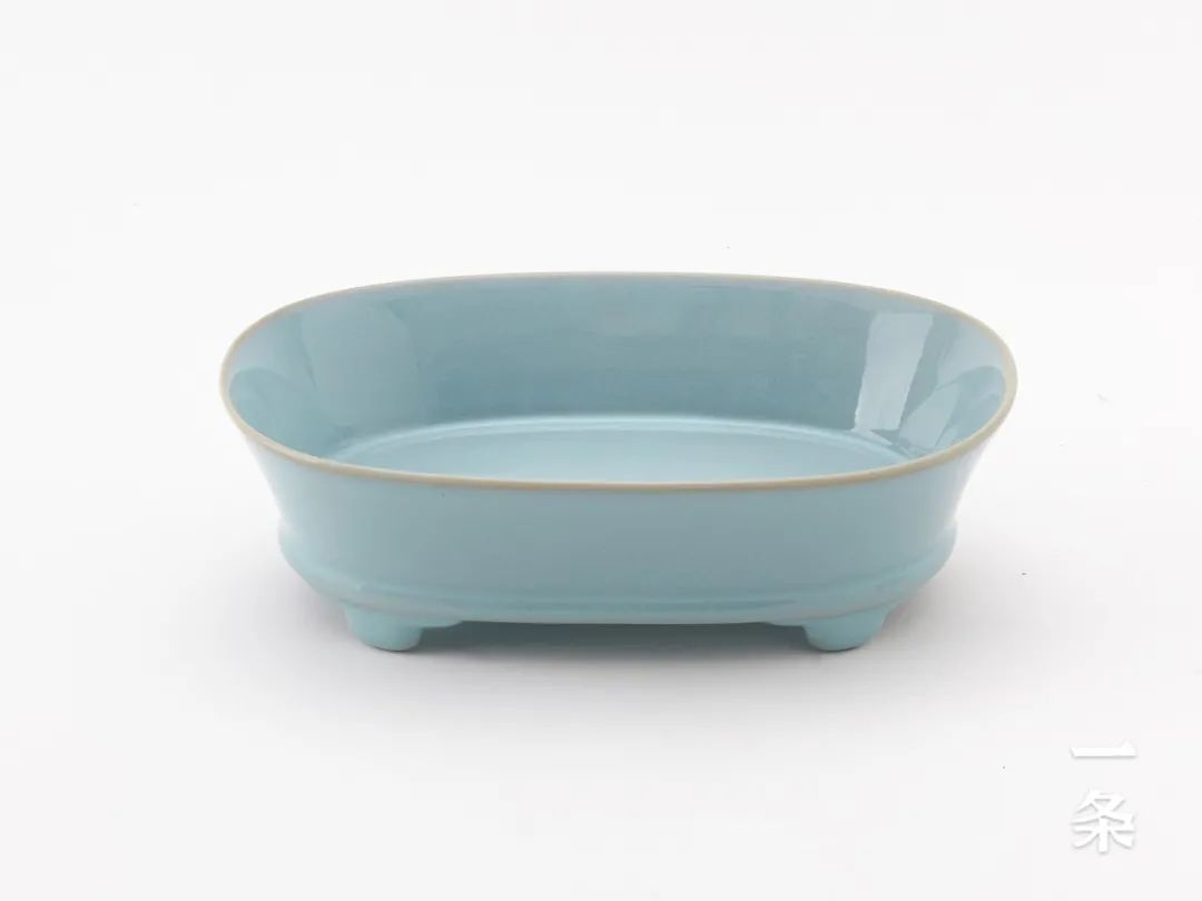 复刻乾隆的藏品北宋汝窑水仙盆把宫里的宝贝摆上案头chin美物