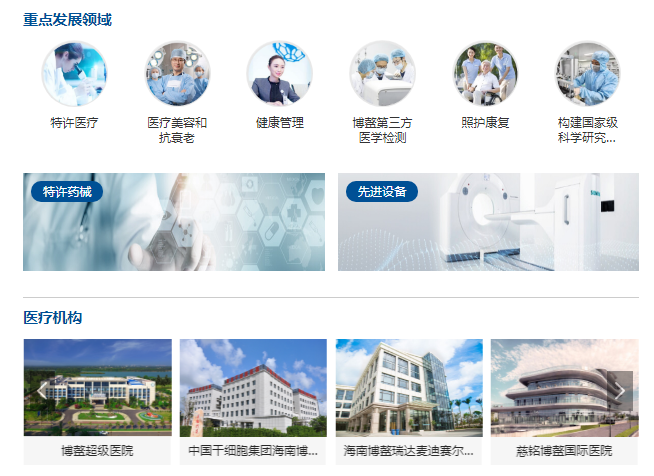 博鳌乐成国际医疗旅游先行区官网介绍。