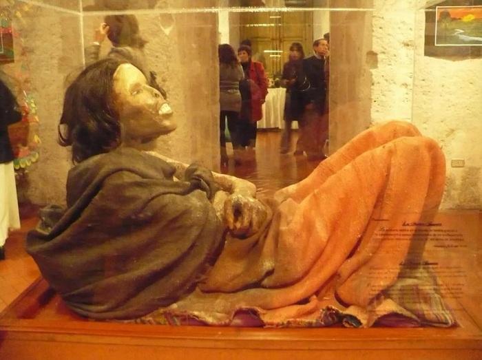 秘鲁“冰冻少女”胡安妮塔被宣布为国家文化遗产。图片来源：秘鲁《公言报》