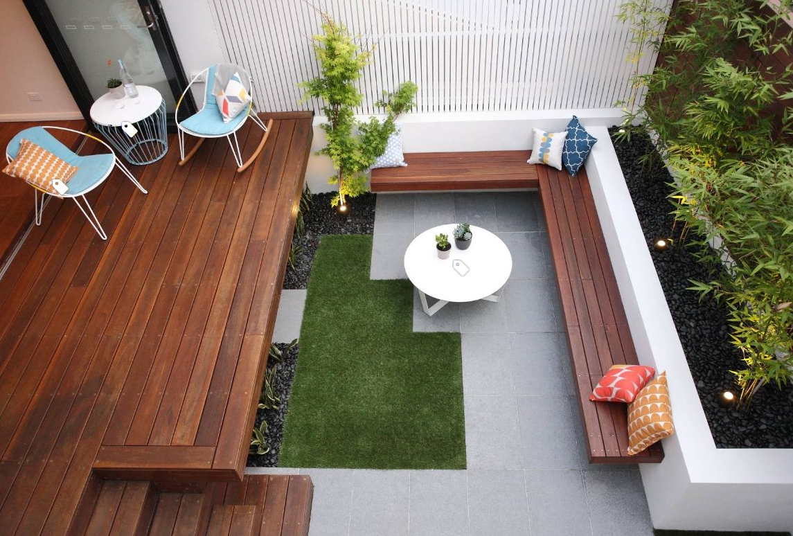 一楼带个下沉式庭院,美得像世外桃源!高层只剩下羡慕