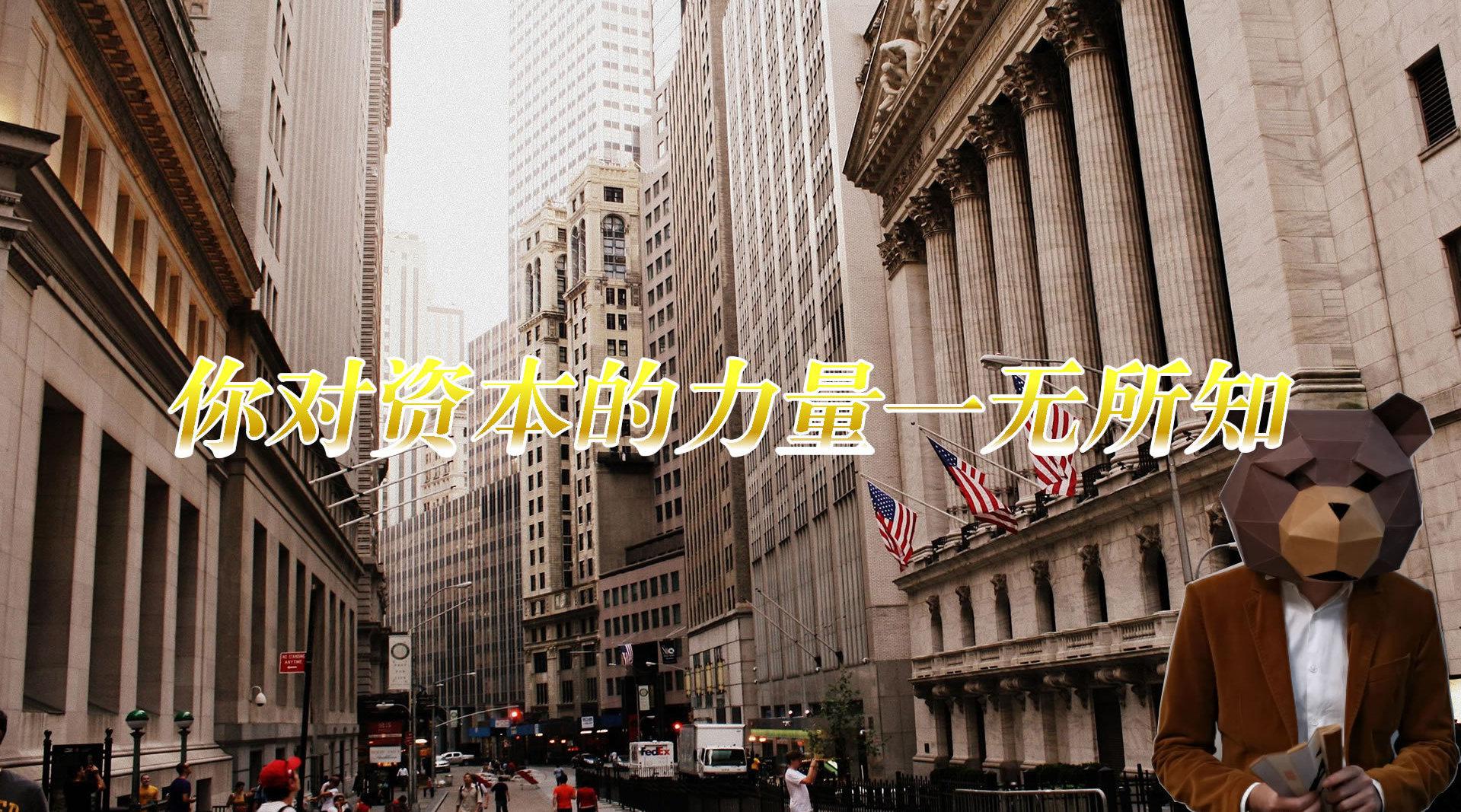 其实你对资本的力量一无所知,资本的快乐你想象不到