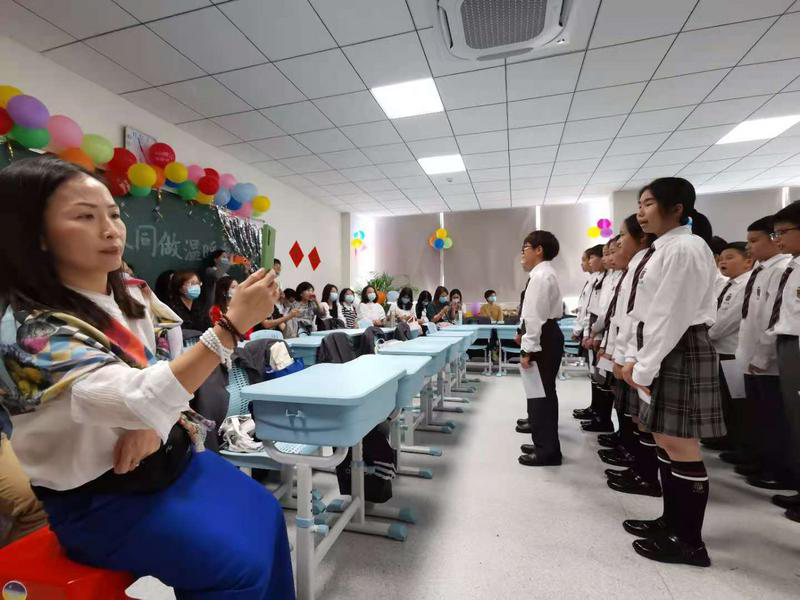 中山迪茵公学举行家长开放日