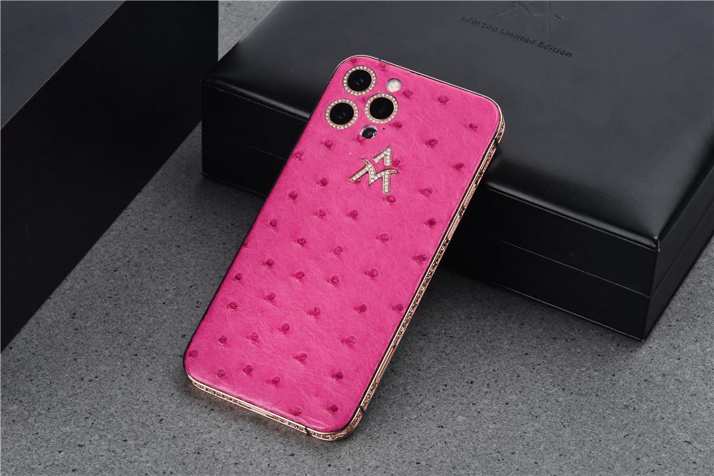 127颗钻石打造的玫瑰金iphone12得多少钱说出价格让我死心